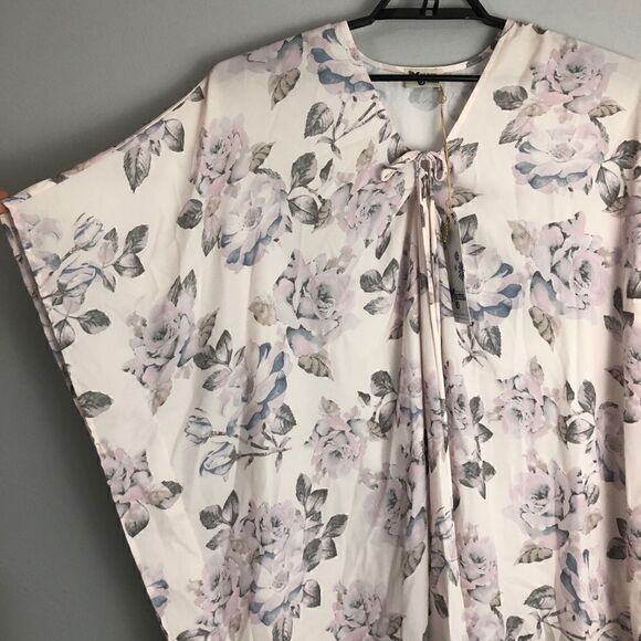 Show Me Your MuMu Peta Lace Up Floral Tunic Top - Picture 2 of 8